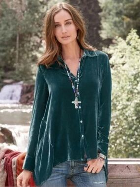 Sundance Velvet Dream Blouse - M